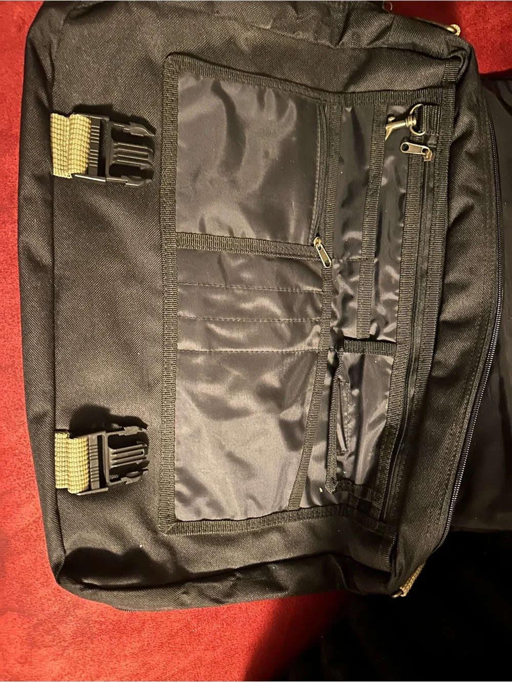 vintage messenger or tote bag branded by Leeds under their North West Collection